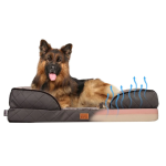 Ortopedický matrac pre psa Golden dog Selfie-Med XL – hnedý